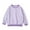 Purple, variant on GYRATEDREAM Girls Striped Crewneck Sweatshirt Kids Cotton Long Sleeve Oversized Fashion Pullover Tops Children Fall Winter Clothes Black for 6-14 Years