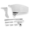 thumbnail image 1 of Aluminum Electroplated Alternator Bracket Fits for SBC Chevy 350 Long Water Pump, 1 of 12