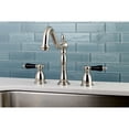 thumbnail image 2 of Kingston Brass KB1798PKLLS Widespread Kitchen Faucet Less Sprayer, SN, 2 of 3