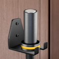 thumbnail image 3 of czcpp-Vertical Barbell Wall Rack, Black Powder Coated, Space Saving Barbell Mount for Garage Gym Bars, Essential Barbell Storage Accessory for Commercial and Home Gyms, Fits Barbell Sizes Up to 33mm, 3 of 4