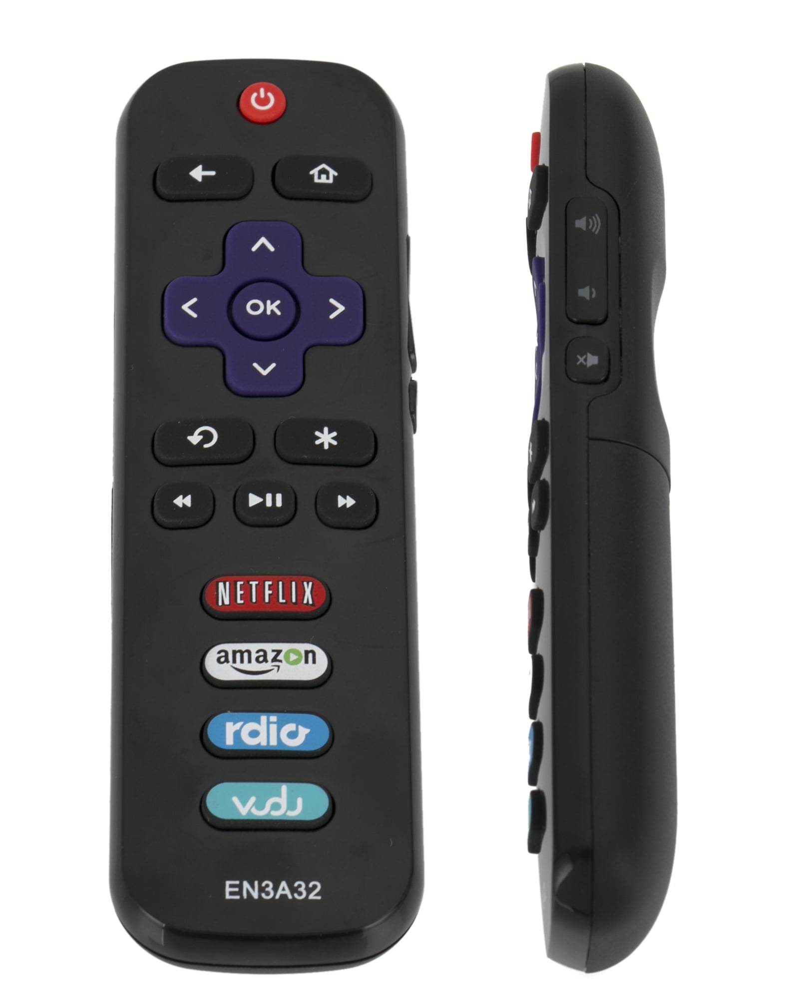 New remote control en3a32 en 3a32 roku fit for hisense roku tv 40h4c1 