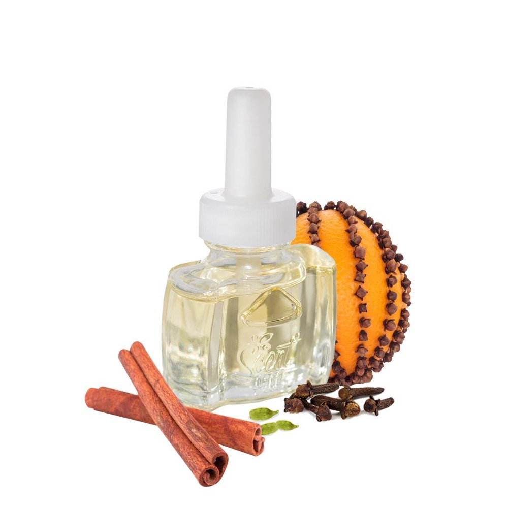 (3 Pack) Orange Clove Plug in Refill Air Freshener Fits Air Wick