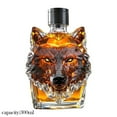 thumbnail image 3 of Wolf Head Glass Elegant Barware Liquor Drinking Cup Unique Design For Lovers Home, 3 of 8
