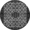 thumbnail image 1 of Ahgly Company Indoor Round Persian Gray Traditional Area Rugs, 6' Round, 1 of 1