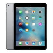 Restored Apple iPad Air 2, 9.7in, Wi-Fi, 16GB, Space Gray (MGL12LL/A) (Refurbished)