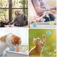 thumbnail image 5 of 3 bolas de juguete para gatos, juguete interactivo para gatos, resistente a masticar, pelota para mascotas, juguete masticable ecológico para gatos, pelotas para gatos para interacción y entrenamien, 5 of 5