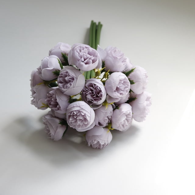Flores artificiales, plantas artificiales, decoración de flores falsas, simulación de ramo de rosas de té, flores artificiales para celebraciones de bodas, decoración del hogar, hojas artificiales