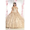 thumbnail image 1 of Formal Dress Shops Inc Ball Gown Plus Size Champagne/Gold 10, 1 of 4