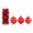 Red, variant on Limei 24Pcs Christmas Balls Ornaments for Xmas Christmas Tree - Shatterproof Christmas Tree Decorations Hanging Ball for Holiday Wedding Party Decoration