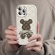 thumbnail image 2 of Lindo oso patrón de dibujos animados iPhone 13 Pro Max funda para mujeres niñas funda protectora de silicona suave para iPhone 13Pro Max JAMW Sencillez, 2 of 4