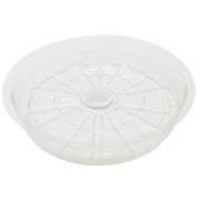 Mainstays 8" Heavy Duty Clear Plastic Round Plant Saucer, Drip Pan