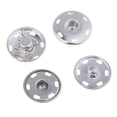 thumbnail image 3 of 50 Sets Sew-on Buttons Press Button Metal Snap Fasteners For Dress Coat Clothing 19mm, 3 of 6