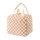 thumbnail image 1 of Bolsa térmica de pana para almuerzo, bolsa aislante, bolsa de almuerzo suave, bolsa térmica escolar para picnic y viajes., 1 of 8
