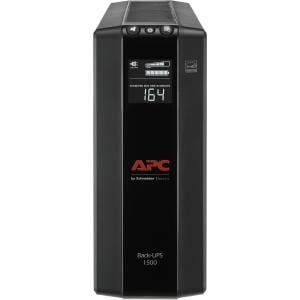 APC 1500VA Compact UPS Battery Backup & Surge Protector, Back-UPS Pro (Best Battery Backup Surge Protector)