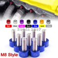 thumbnail image 1 of Aluminio Coche JDM M8 9 Unids/Pack Fender Arandelas Y Perno Para Honda Air Entrada Colector Motor, 1 of 3