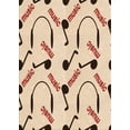 thumbnail image 1 of Ahgly Company Machine Washable Indoor Rectangle Transitional Copper Brown Area Rugs, 5' x 8', 1 of 7