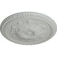 thumbnail image 3 of Ekena Millwork 18"OD x 1 3/8"P Richmond Ceiling Medallion (Fits Canopies up to 2 5/8"), Hand-Painted Frost, 3 of 5