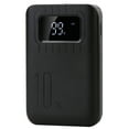 thumbnail image 3 of iMounTEK 10000mAh Portable Power Bank External Battery Pack Charger Dual USB Charge Ports with LCD Display Flashlight Type C Micro USB Lightning Input Ports Black, 3 of 6