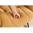 thumbnail image 7 of 050-Teddy Fabric Rocking Gilder Nursery Chair For Living Room Indoor,Khaki, 7 of 7