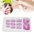thumbnail image 1 of Unas de Ataúd, Cobertura completa Umas Falsas Apariencia de Regalo de Regalo Hermosa para la Boda para la Boda para el Salón de Unas para Fiesta para Pelota Enmascarada para, 1 of 7