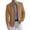 Khaki, variant on Men's Casual Suit Jacket Sports Slim Suit Suit Business Antique Daily Outdoor Suit Cozy Stylish Men's Blazers