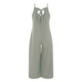 thumbnail image 3 of Vedolay Dressy Jumpsuits For Women Women's Off Shoulder Long Sleeve Bodycon Bodysuit Leotard Jumpsuit Tops,GN2 M, 3 of 5