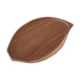 thumbnail image 2 of Plato de postre de madera Bandeja de madera para servir, Bandeja para aperitivos, Organizador de mostrador Plato de comida Plato de frutos secos para hoja, 2 of 8