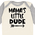 thumbnail image 4 of Inktastic Mama's Little Dude with Arrow Boys Long Sleeve Baby Bodysuit, 4 of 5