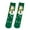 Green, variant on Hot Sales Socks Under $2 Womens Fuzzy Slipper Socks Coral Velvet Fuzzy Non Slip Indoor Christmas Holiday Home Sleeping Gift