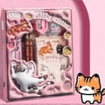 thumbnail image 3 of 12-pack School Supplies Set Including Pencils, Erasers, Ruler, Sharpener and Mini Scissors, with Cute School Supplies (Colorful Panda, Cats), 3 of 5