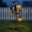 Witch, variant on Solar Ghost & Pumpkin Moon Garden Stake Light, Halloween Outdoor Waterproof LED Yard Decoration with Crescent Moon, Hanging Jack-o'-Lantern Lantern for Garden, Patio, Walkway, Porch (Ghost)