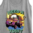 thumbnail image 3 of Disney Cars - Mater Need A Tow - Women's Racerback Tank Top, 3 of 5