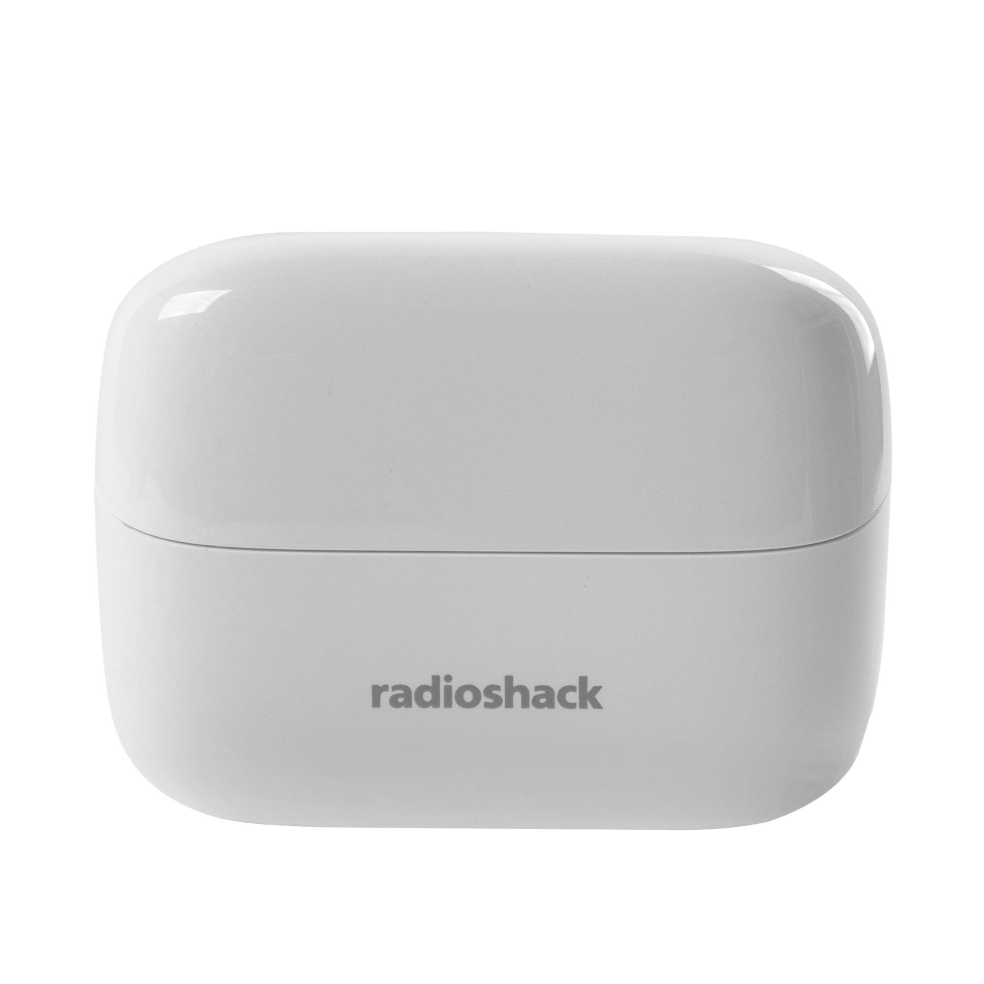 RadioShack Wireless Earbuds, Active Noise Cancelling, ENC IPX5 Water Resistant Bluetooth Headphones with 380MAH Battery, White