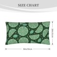 thumbnail image 3 of Cute Lime Green Pillow Cases, Soft Pillowcases with Wrinkle Resistant Envelope Closure Soft Breathable Pillow Covers - Pillow Cases Standard Size 20x30 Inches, 3 of 5