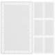 thumbnail image 1 of 20 tarjetas de presentación metálicas en blanco para sublimación., 1 of 7