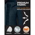 thumbnail image 6 of Packable Puffer Jacket Women with HoodEmber Dark Blue Quilted Water-Resistant- Repellent For Outdoor (XXL), 6 of 7