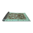 thumbnail image 2 of Ahgly Company Indoor Rectangle Oriental Light Blue Traditional Area Rugs, 5' x 8', 2 of 4