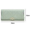 thumbnail image 2 of Cartera para mujer, tarjetero, cartera de mano, tarjetero, organizador, verde, 2 of 5