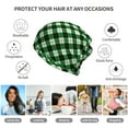 thumbnail image 5 of Hirioo Green Argyle Plaid for Multifunction Beanie Hat for Men and Women Unisex for Winter Sports, Outdoor Activities, and Daily Wear, 5 of 8