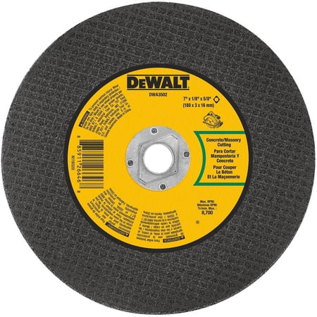 UPC: 0885911266468 | DeWalt DWA3502 Masonry Blade  7 x 1/8 x 5/8 In. – Quantity 25