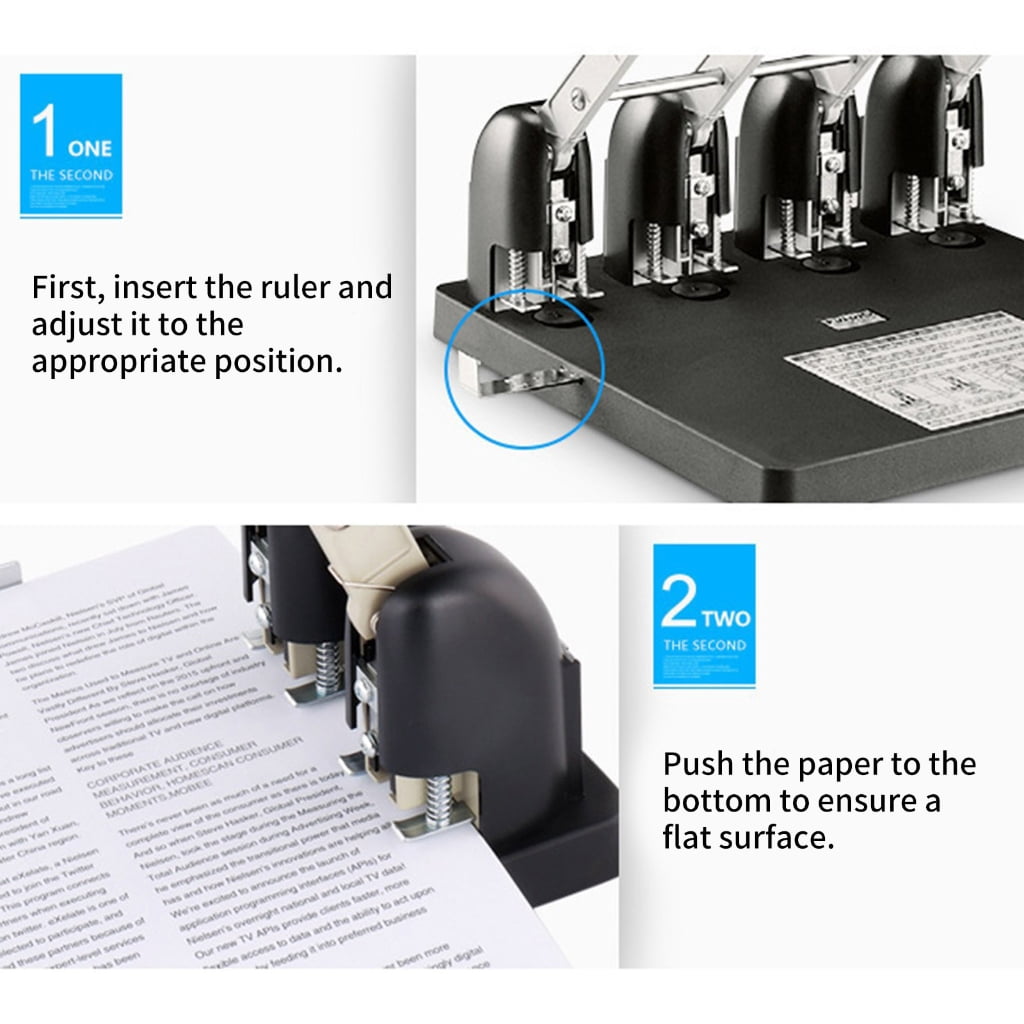 Heavy Duty 2 Hole Puncher 150 Sheet 2 Hole Paper Puncher Industrial Hole Punches