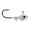 White/Blk Eye, variant on Big Bite Baits 1/8oz Minnow Jighead Tennessee Shad