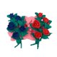 thumbnail image 4 of Molde de silicona para fondant 3D de flores, rosa, molde para pastel y chocolate, 4 of 8