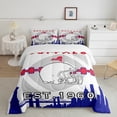 thumbnail image 2 of Castle Fairy Kids Football Twin Comforter Sets,Ball Game Bedding Set,Sport Bedding Set, 2 of 8