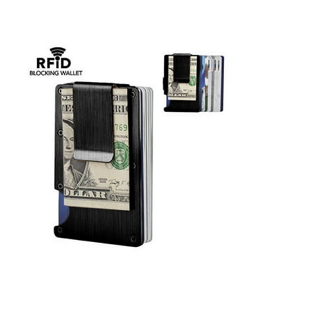 Money Clip, Slim Wallet- Mignova Minimalist Wallet, Carbon Fiber Front Pocket Wallet For (Best Carbon Fiber Wallet)