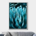 thumbnail image 2 of wall26 Framed Canvas Print Wall Art Vibrant Teal Blue Southwest Desert Succulent Nature Wilderness Photography Realism Floral Botanical Multicolor for Living Room, Bedroom, Office - 24"x36", 2 of 5
