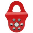 thumbnail image 3 of Snatch Block Towing Pulley, 4T Load Capacity, Heavy Duty Winch Pulley, Red, for Truck, Tractor, ATV, UTV, 3 of 3