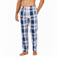 thumbnail image 2 of Mens Pajama Pants Lounge Pants Comfy Soft Sleepwear Pants Pj Drawstring Bottoms with Pockets, 2 of 6