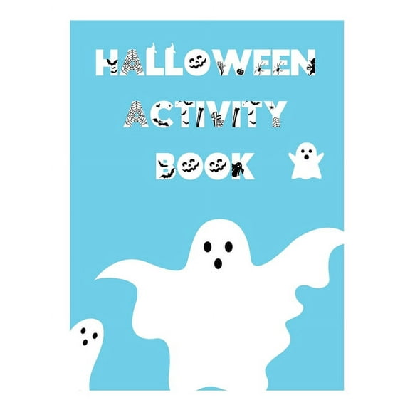 Halloween Activity Book: Tic Tac Toe Games, (Paperback)