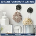 thumbnail image 4 of FEOYA Wall Hooks Adhesive Suction Cup Stainless Steel No Drill Gray, 4 of 7